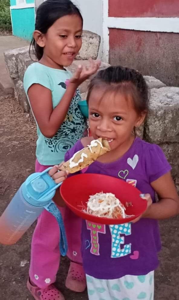 Humanitarian aid documentation in Nicaragua