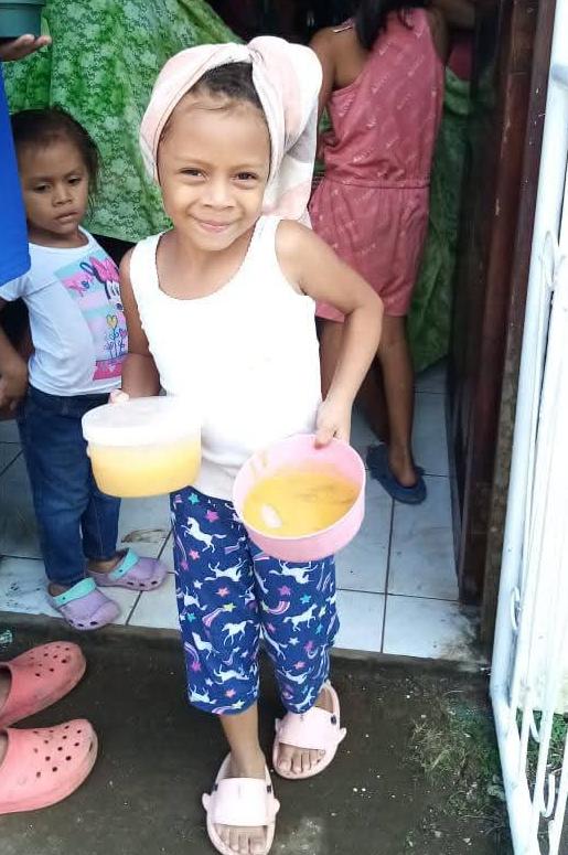 Humanitarian aid documentation in Nicaragua