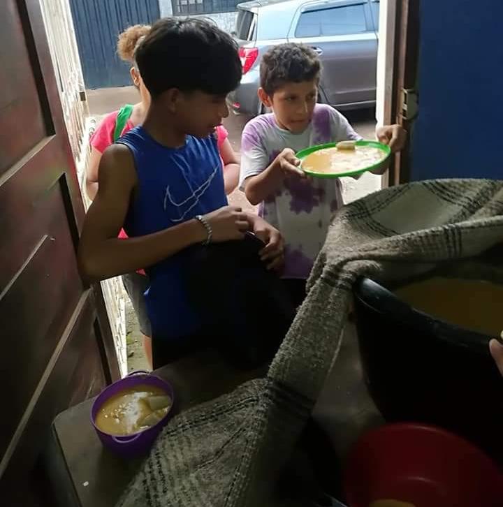 Humanitarian aid documentation in Nicaragua