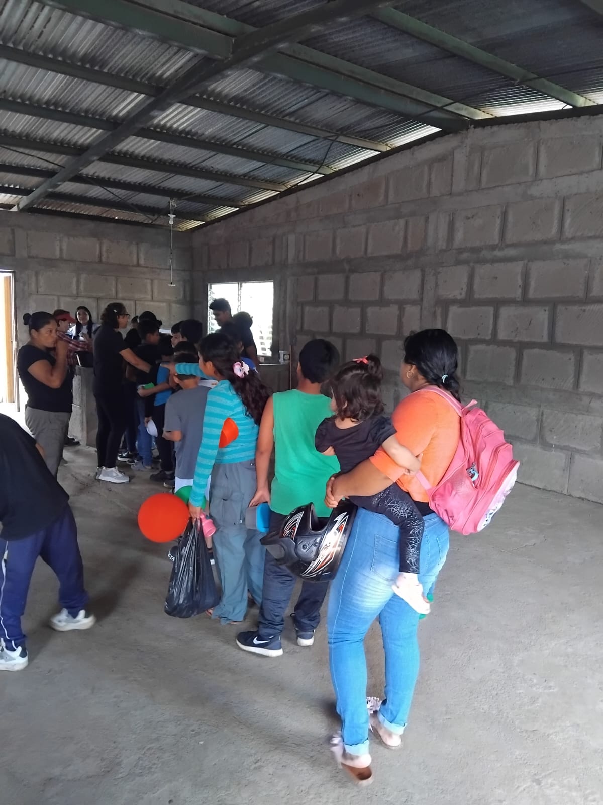 Humanitarian aid documentation in Nicaragua