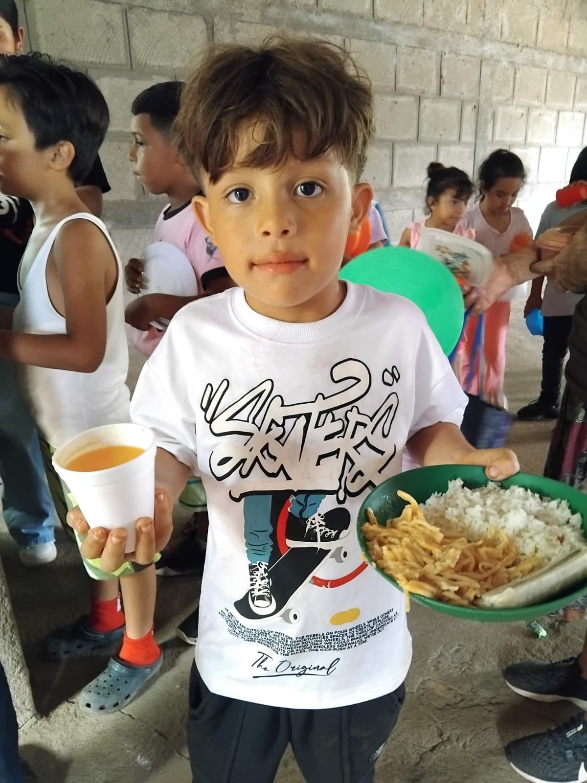 Humanitarian aid documentation in Nicaragua