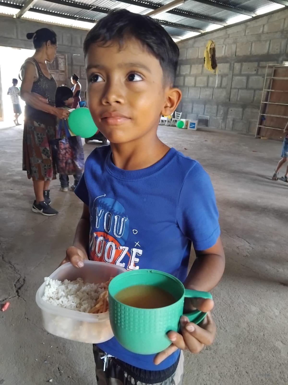 Humanitarian aid documentation in Nicaragua