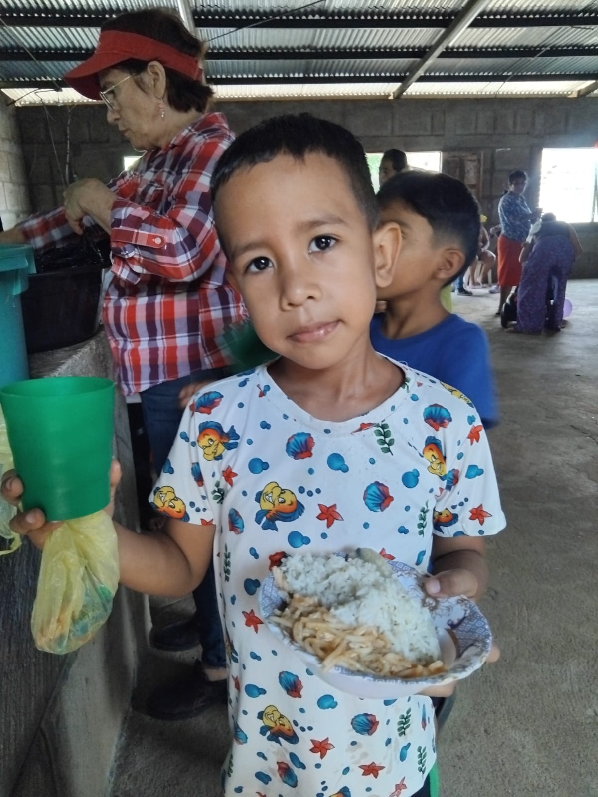 Humanitarian aid documentation in Nicaragua