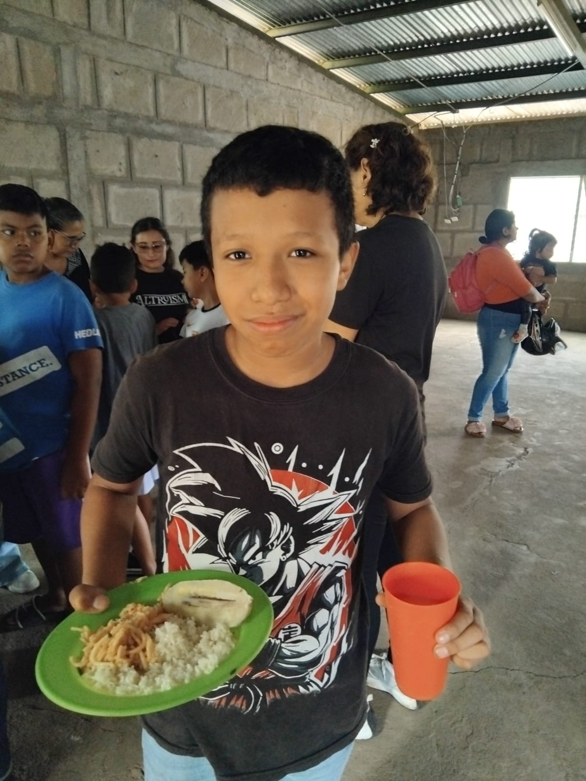 Humanitarian aid documentation in Nicaragua
