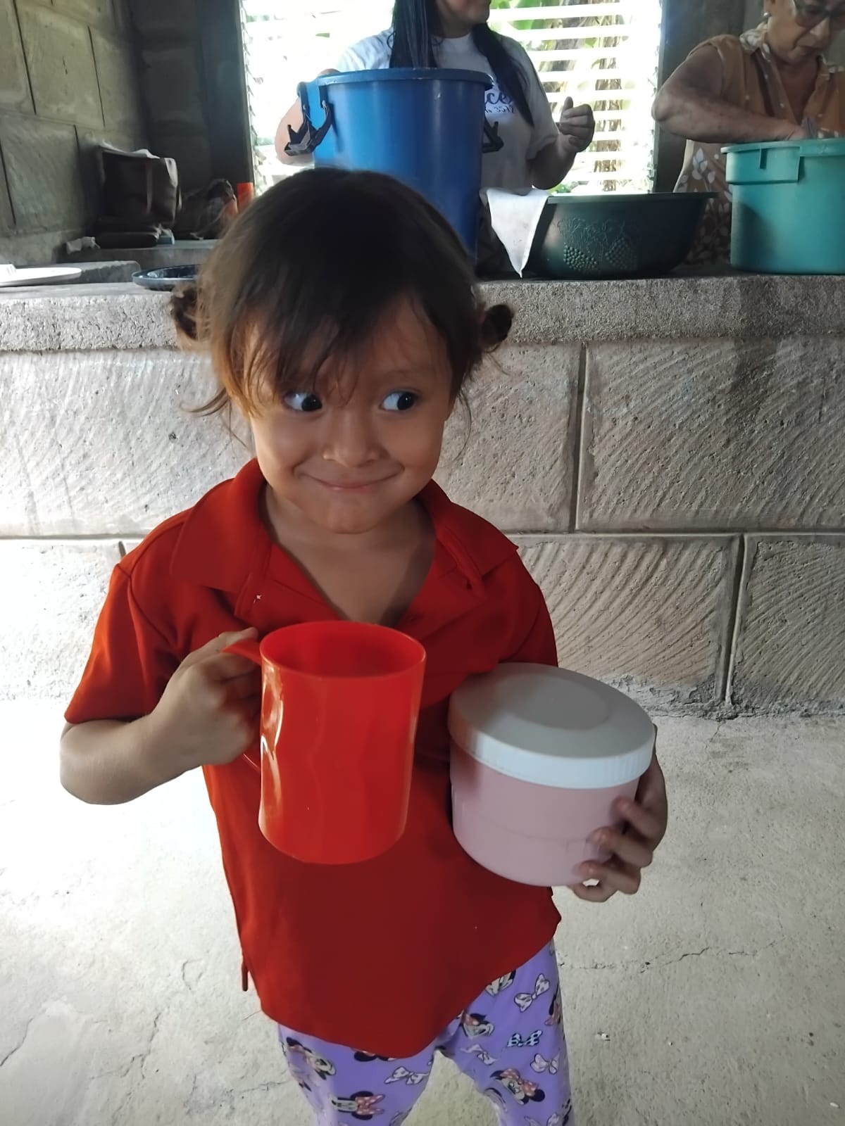 Humanitarian aid documentation in Nicaragua