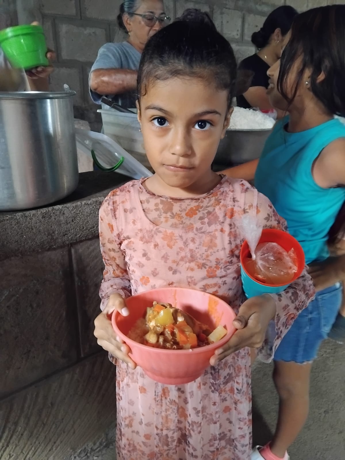 Humanitarian aid documentation in Nicaragua