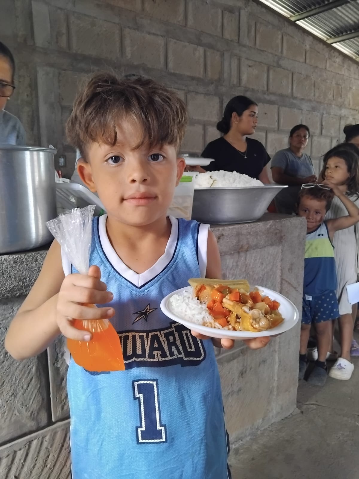 Humanitarian aid documentation in Nicaragua