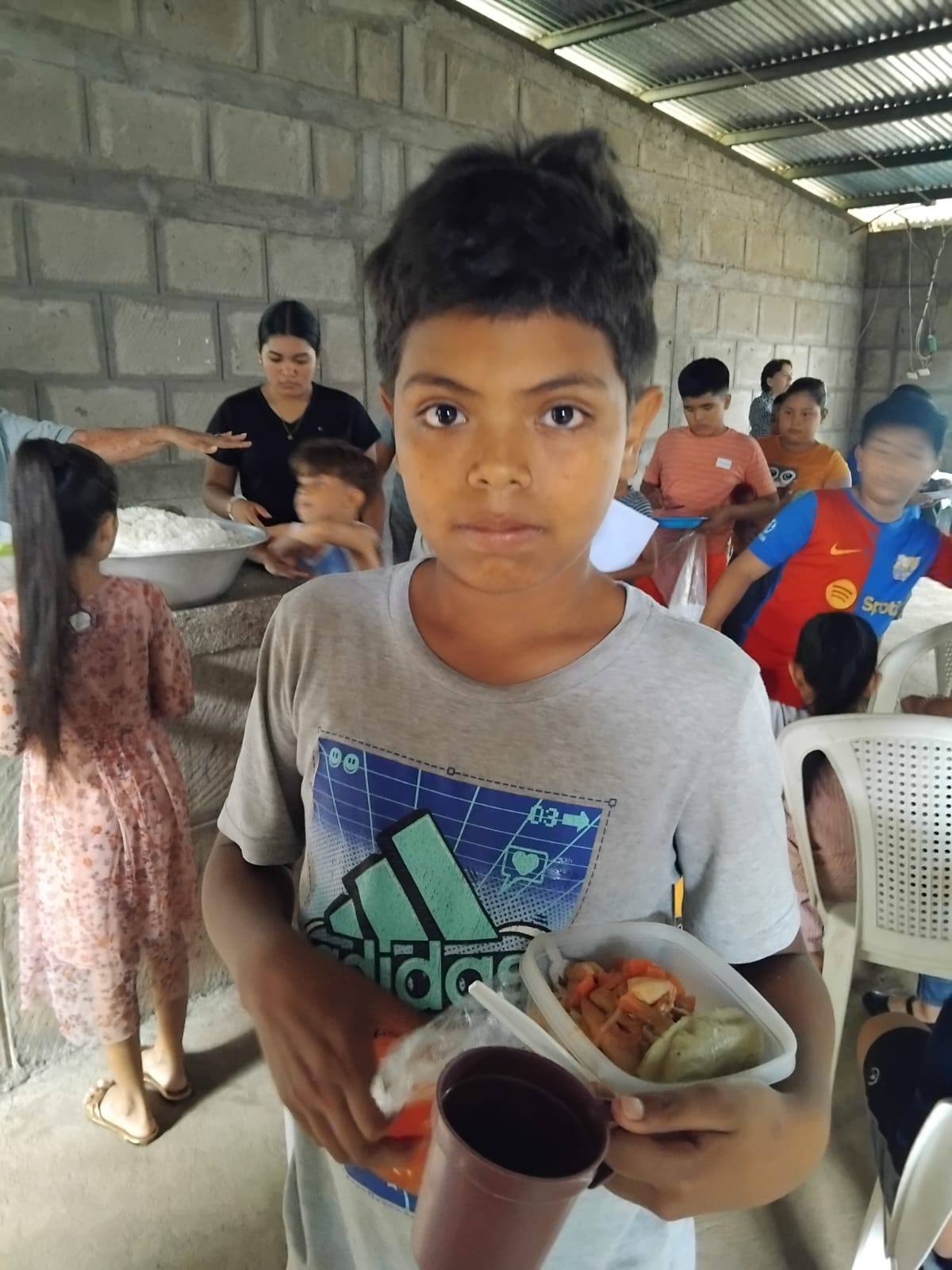 Humanitarian aid documentation in Nicaragua