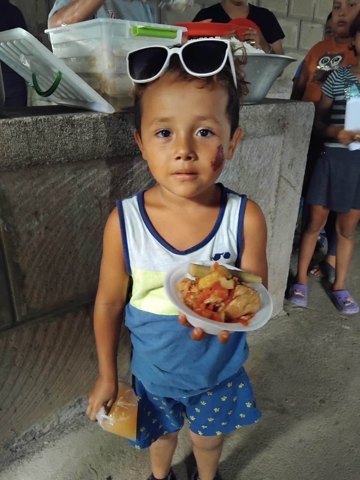 Humanitarian aid documentation in Nicaragua