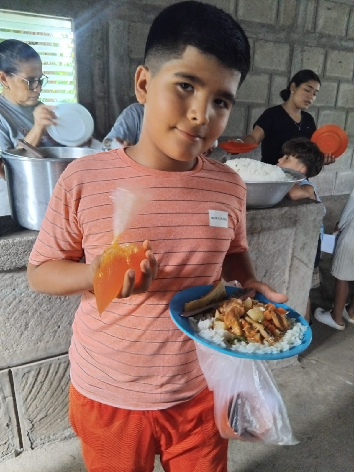 Humanitarian aid documentation in Nicaragua