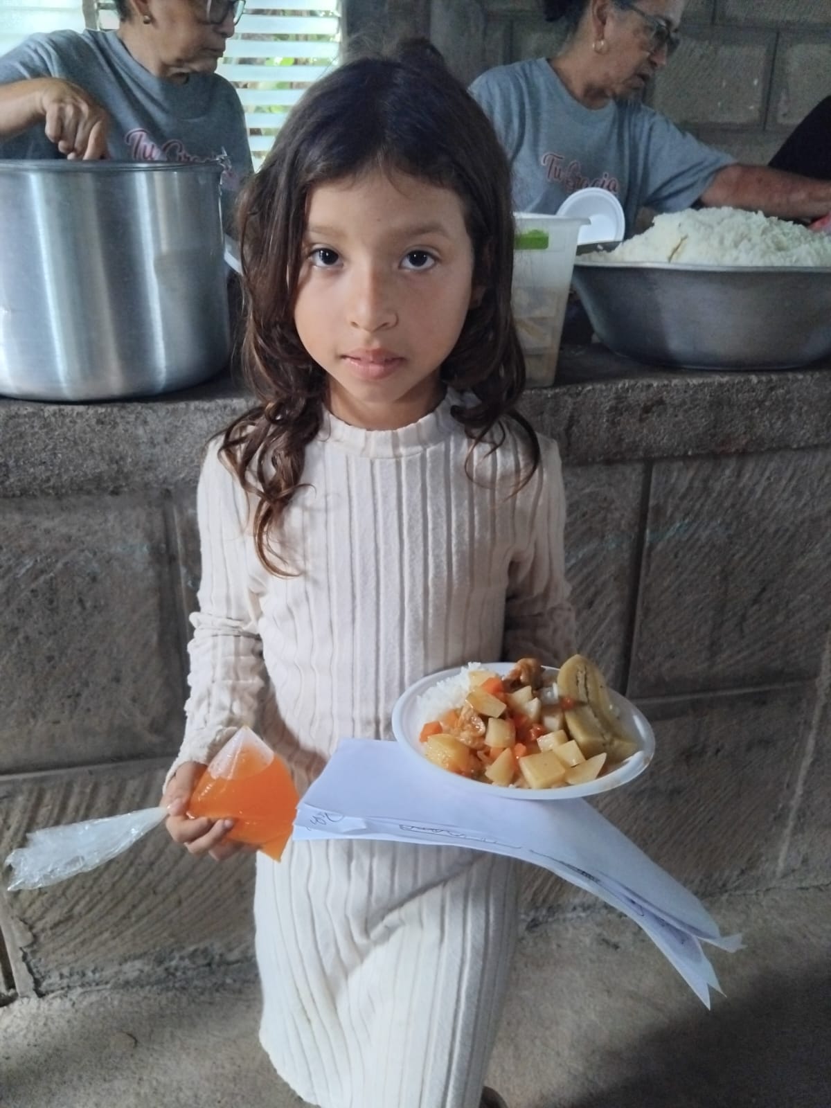 Humanitarian aid documentation in Nicaragua