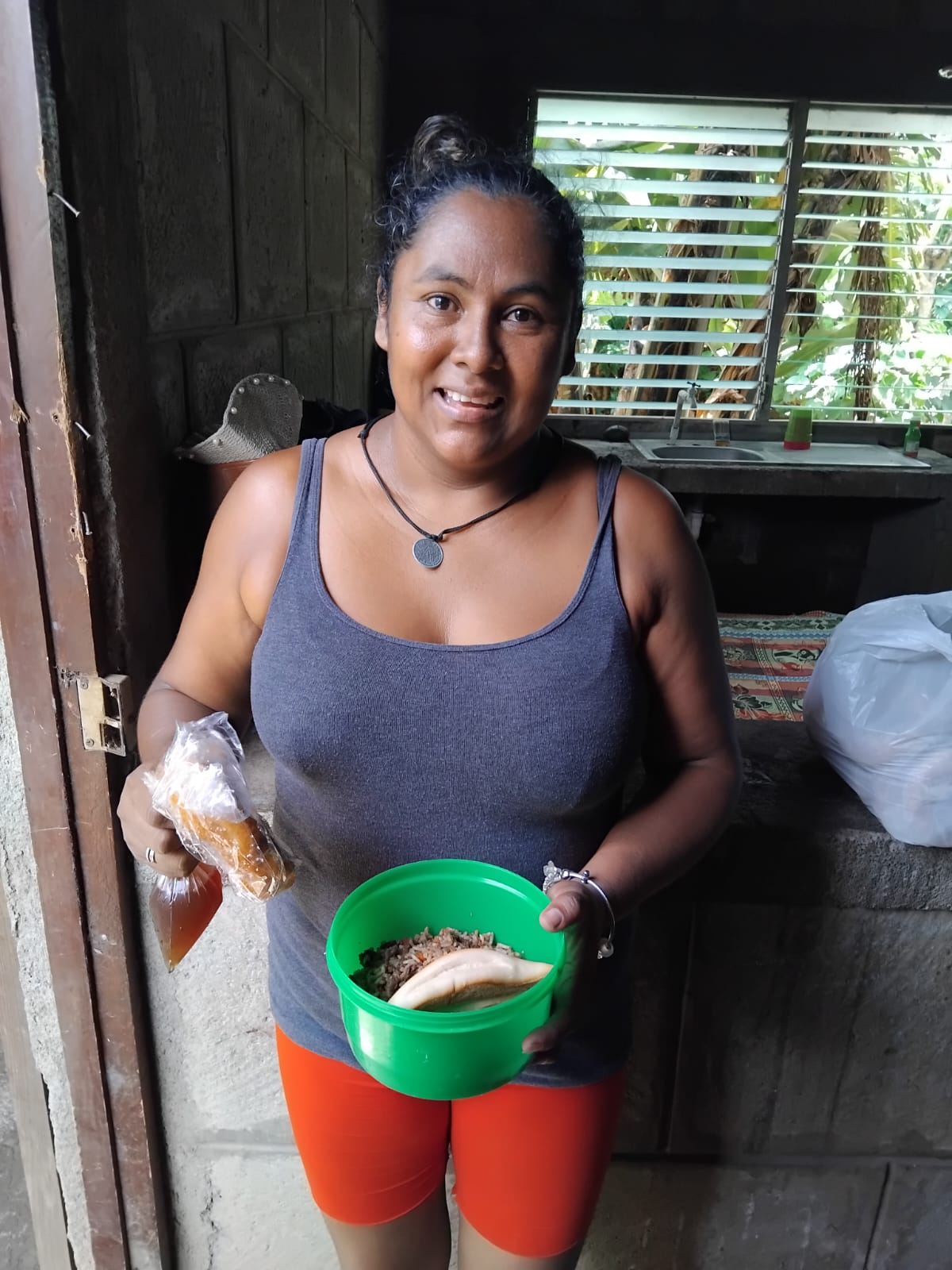 Humanitarian aid documentation in Nicaragua